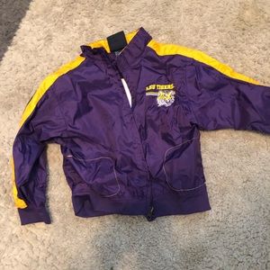 LSU windbreaker jacket